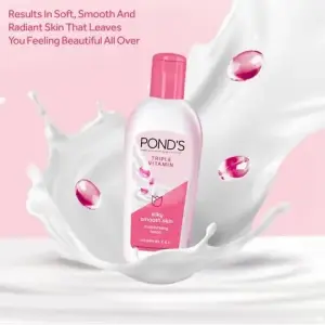 P0NDS Vitamin Moisturising Lotion Silky Smooth Skin 100ml