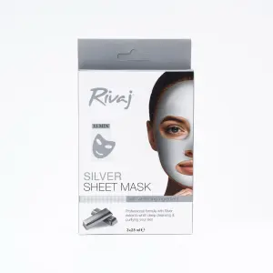 Rivaj Silver Sheet Mask UK Silver